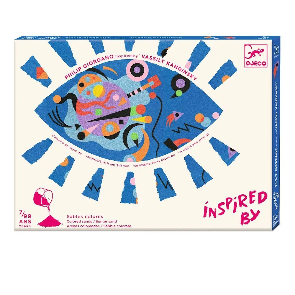 Abstract - Inspired By Kandinsky - by Djeco