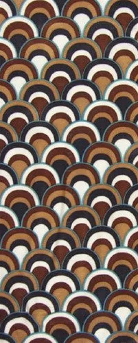 Brown Retro Tights Large/Tall