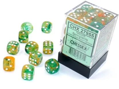 Chessex 12mm d6 Dice Block (36)