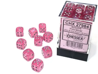 Chessex 12mm d6 Dice Block (36)