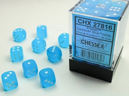 Chessex 12mm d6 Dice Block (36)