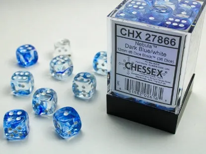 Chessex 12mm d6 Dice Block (36)