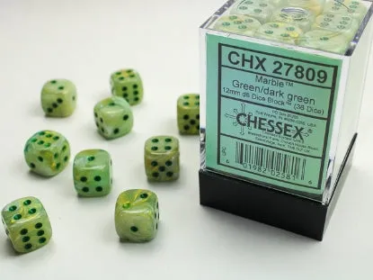 Chessex 12mm d6 Dice Block (36)