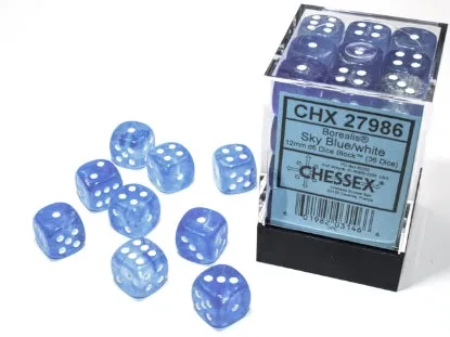 Chessex 12mm d6 Dice Block (36)