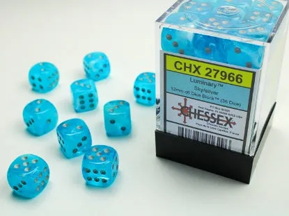 Chessex 12mm d6 Dice Block (36)