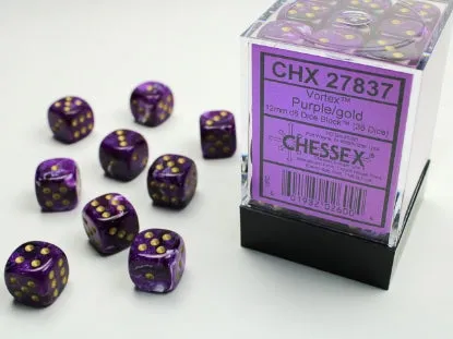 Chessex 12mm d6 Dice Block (36)