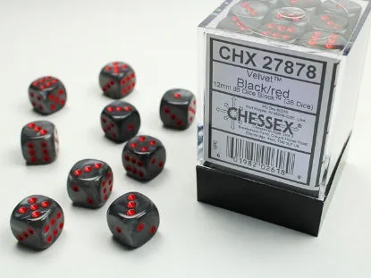Chessex 12mm d6 Dice Block (36)