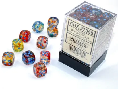 Chessex 12mm d6 Dice Block (36)