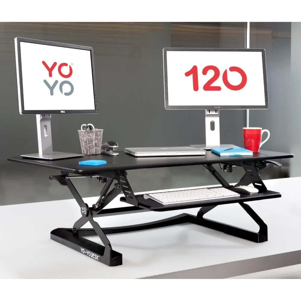 CLASSIC 120 Dual Monitor Standing Desk Converter