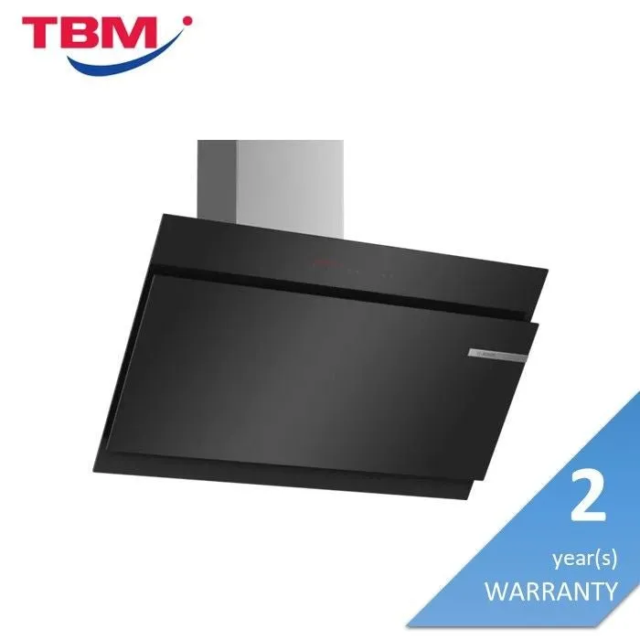 [CLEARANCE] Bosch DWK97JQ60B Hood Wall Mounted Glass, Inclined 730 M3/H,ECO Silence Drive, Perfect Air Sensor 90 cm