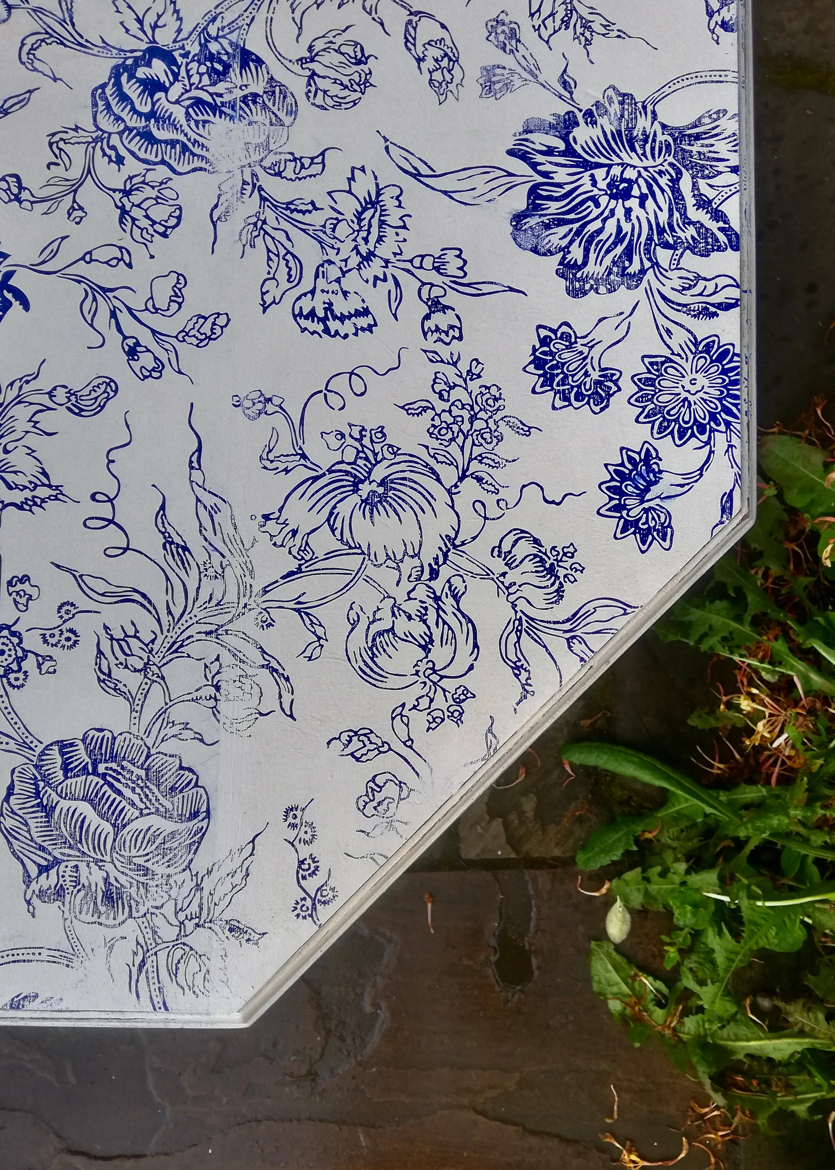 commission for Nicola Vintage octagonal table
