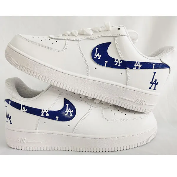 Deep Blue LA Custom Air Force 1