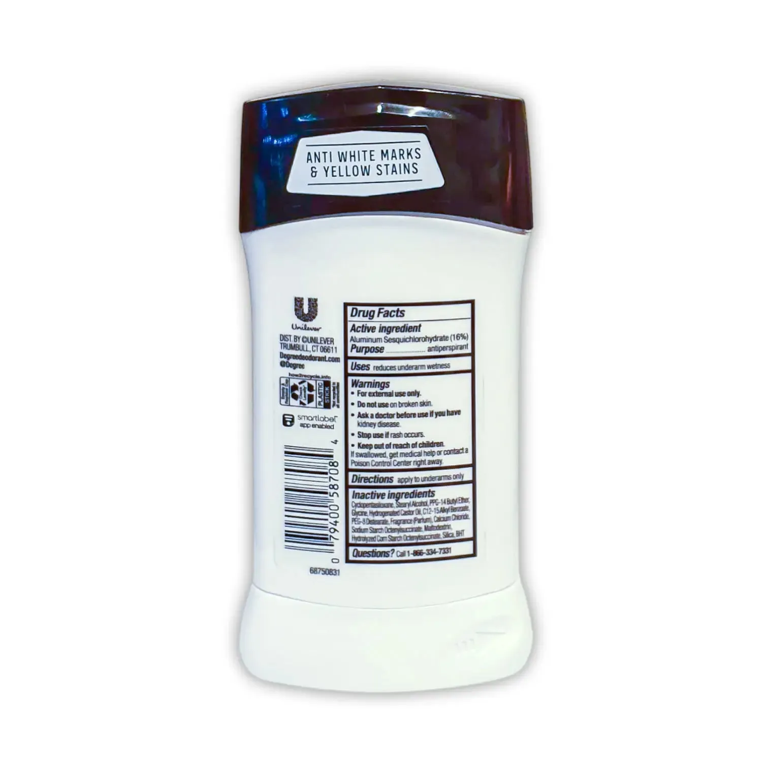 Degree Men UltraClear Black and White Antiperspirant Deodorant 76g