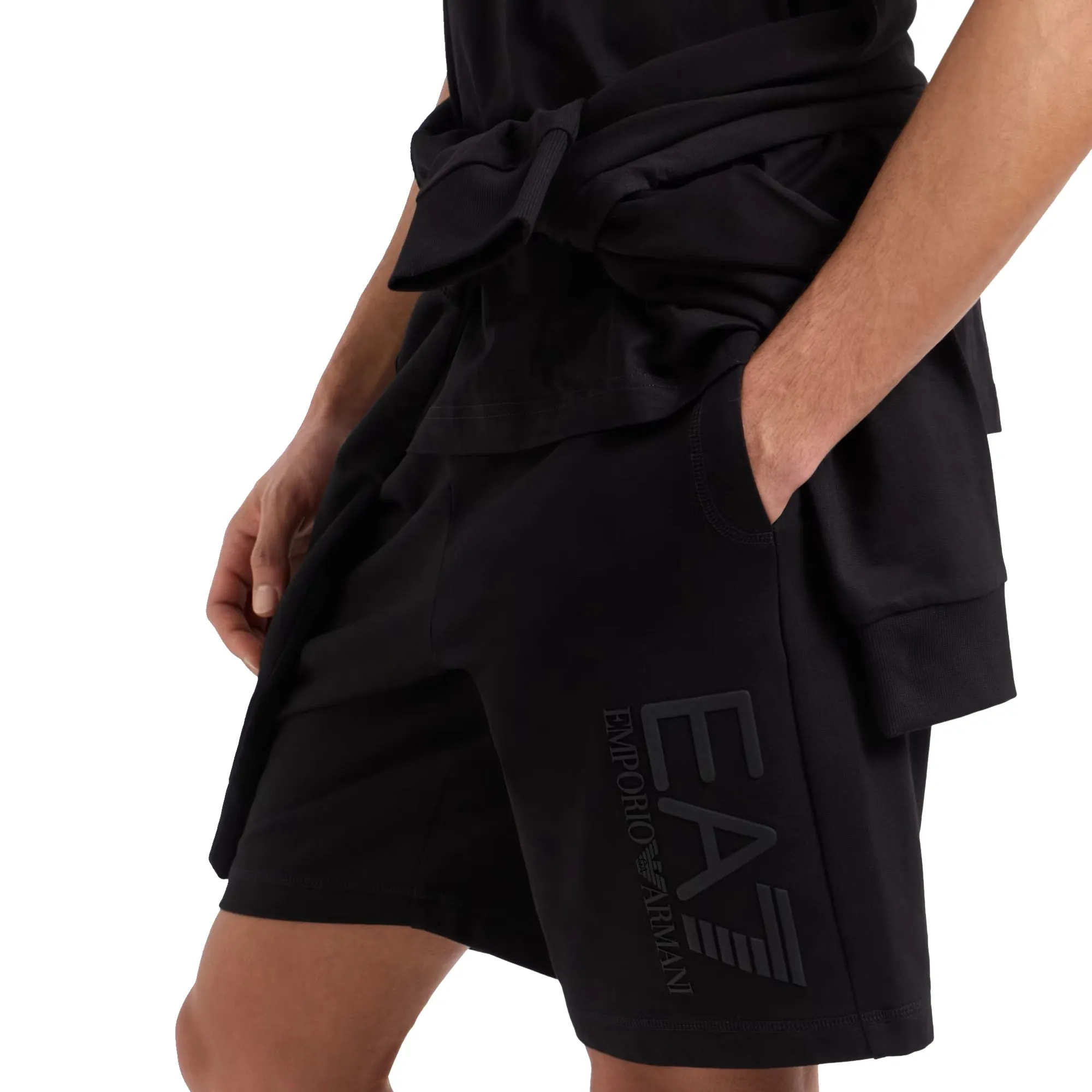 EA7 Emporio Armani Visibility Bermuda Shorts Black