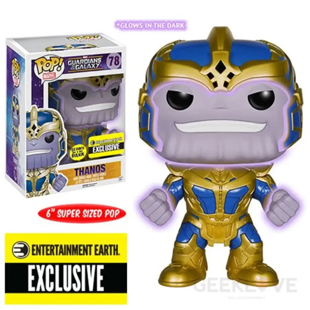 Funko POP Thanos Glow-in-the-Dark 6-Inch