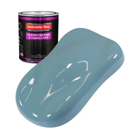 Glacier Blue Acrylic Urethane Auto Paint - Quart Paint Color Only - Professional Single Stage High Gloss Automotive, Car, Truck Coating, 2.8 VOC