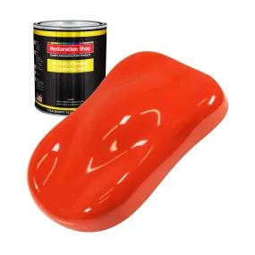 Hemi Orange Acrylic Enamel Auto Paint - Quart Paint Color Only - Professional Single Stage High Gloss Automotive Car Truck Equipment Coating, 2.8 VOC