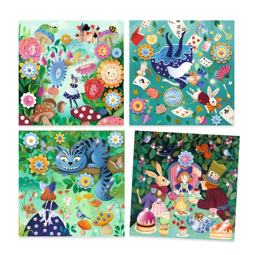 In Wonderland - Fairy Tales to decorate by Djeco