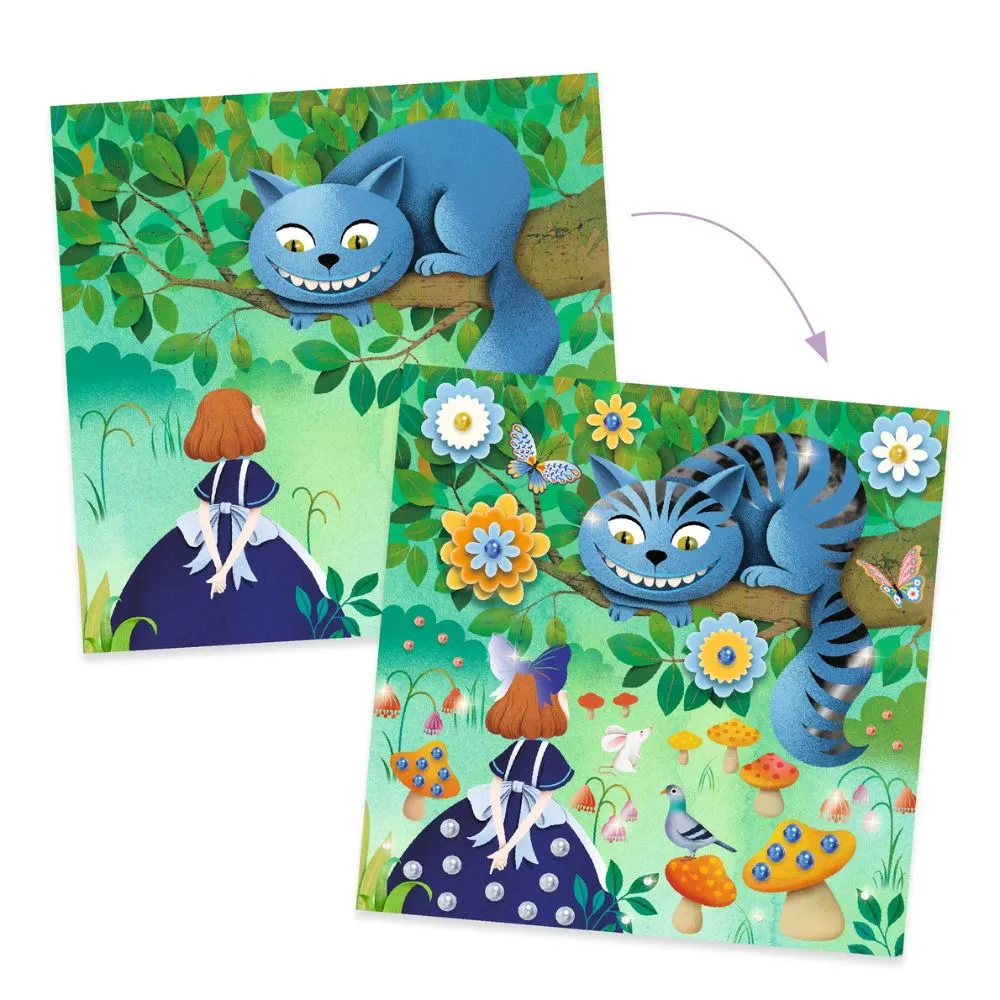 In Wonderland - Fairy Tales to decorate by Djeco