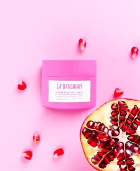 Limited edition Bi-Carb Free - pomegranate - Pitty Party Natural Deodorant