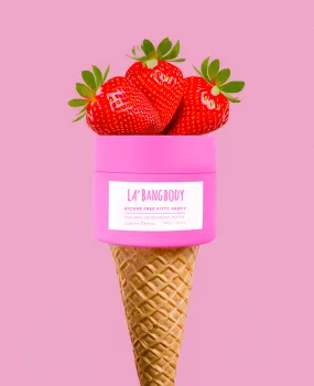 Limited edition  Bi-Carb Free - Strawberry Cupcake - Pitty Party Natural Deodorant