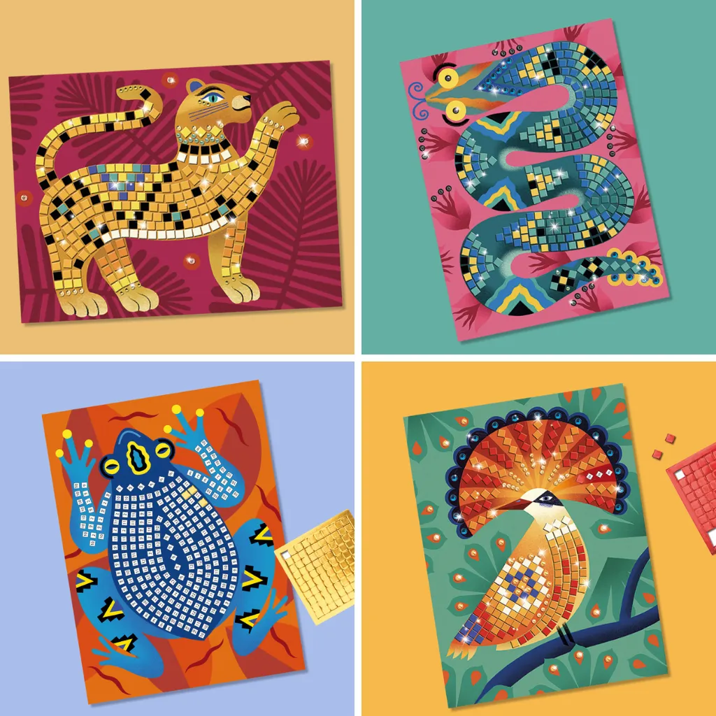 Mosaics - Deep In The Jungle - by Djeco