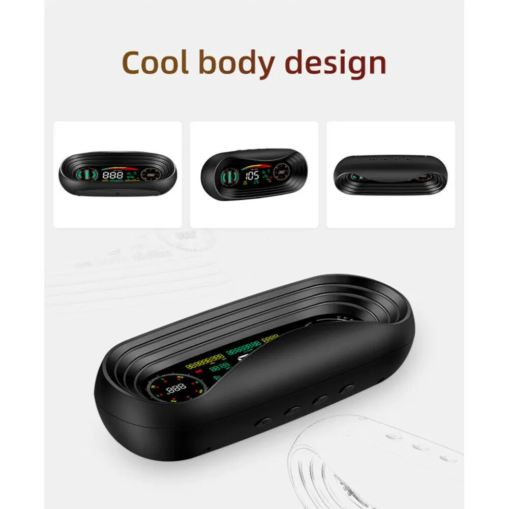 P18 Car  Hud  Head-Up  Display Portable Off-road Level Slope
