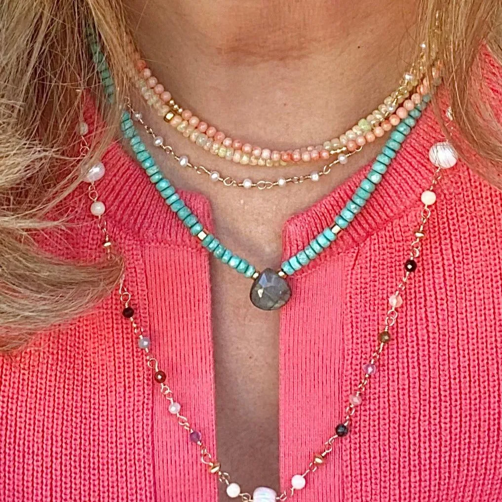 Small Beads Necklace - Bobby